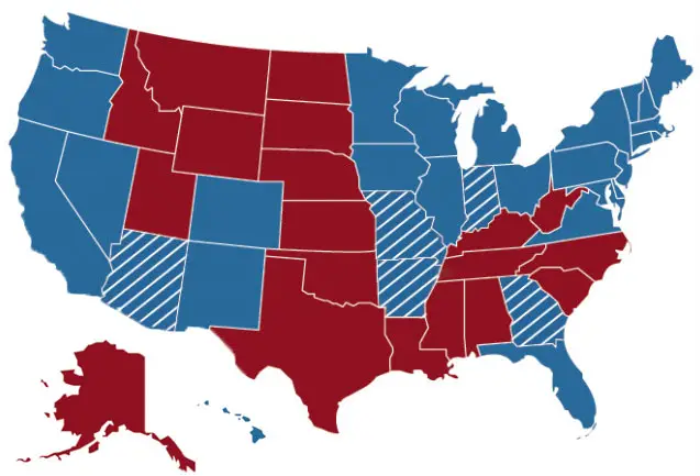 Clinton-electoral-map
