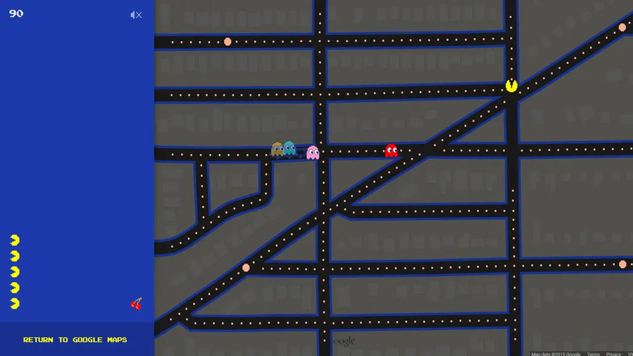 Google-Maps-Pac-Man