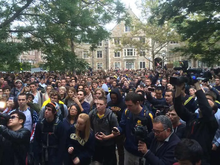 University of Michigan Students Demand Termination of Athletic Director