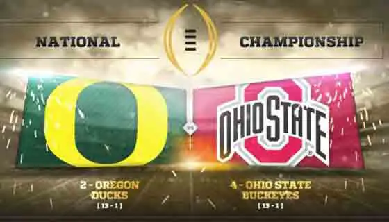 Ohio State Wins First College Football Playoff National Championship Game