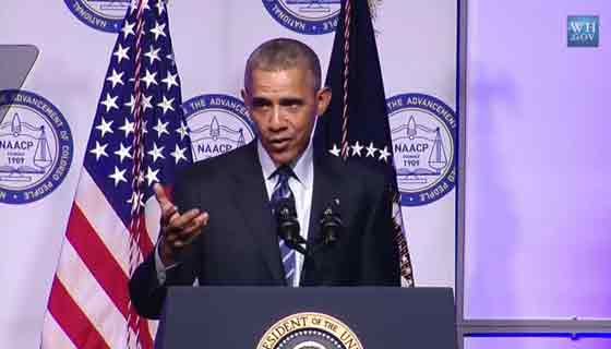 President Obama Calls for Prison Reform in Speech to NAACP
